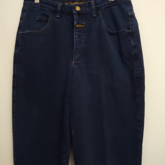 Marith Francois Girbaud Denim high waisted size 11/12 dark wash - Picture 2 of 13
